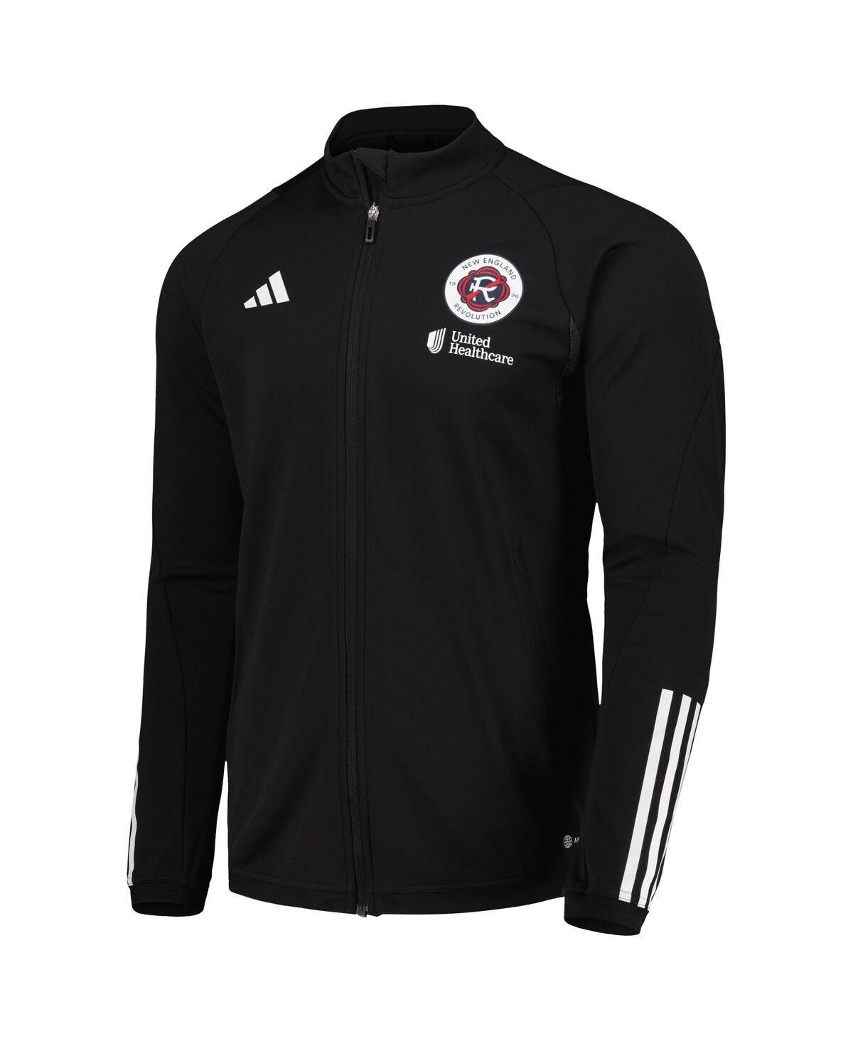 Shop Adidas Originals Men's Adidas Black New England Revolution 2023 On-field Aeroready Full-zip Training Jacket