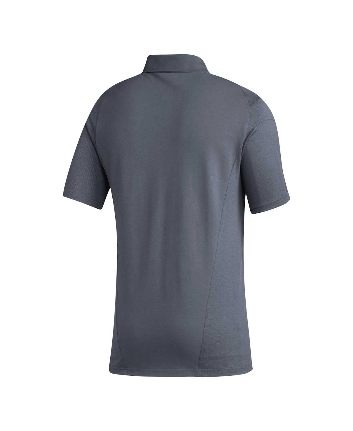 Shop Adidas Originals Men's Adidas Gray Real Salt Lake 2023 On-field Training Polo Shirt