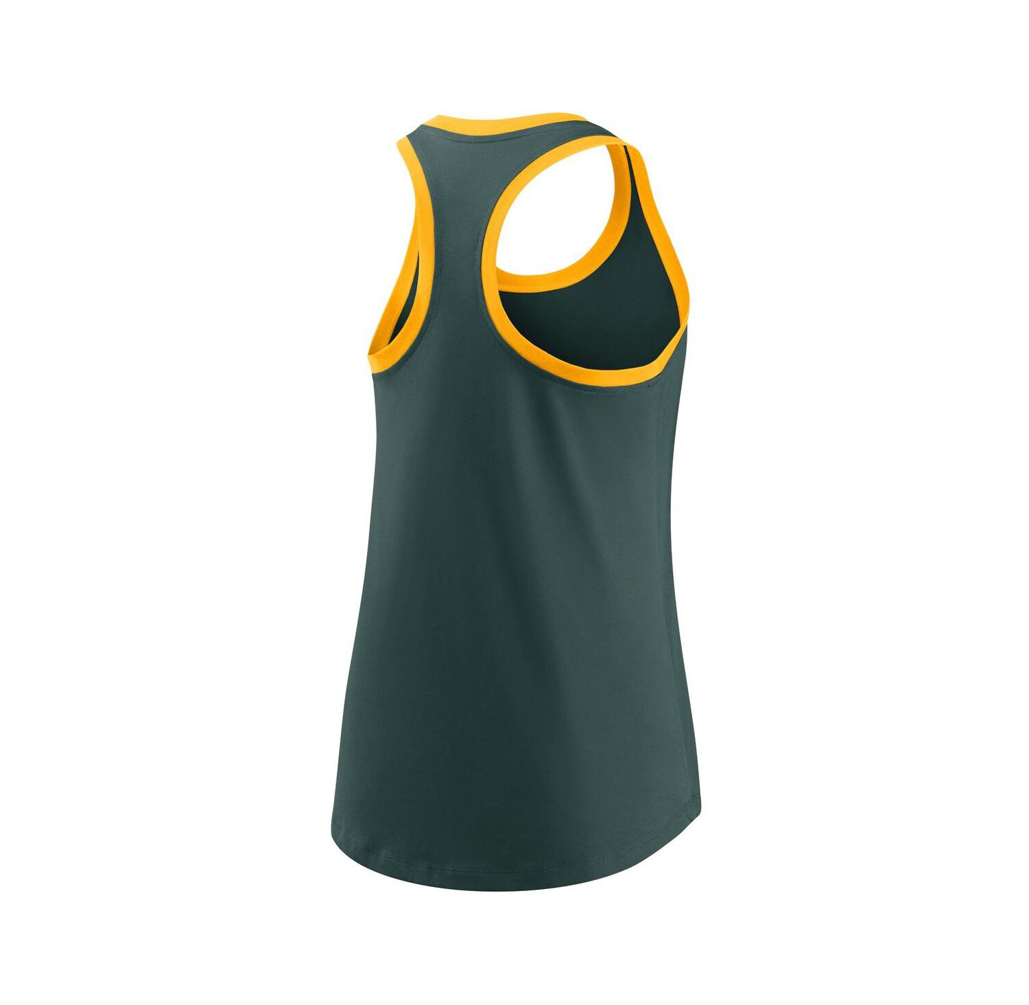 Women's Green Oakland Athletics Tech Tank Top