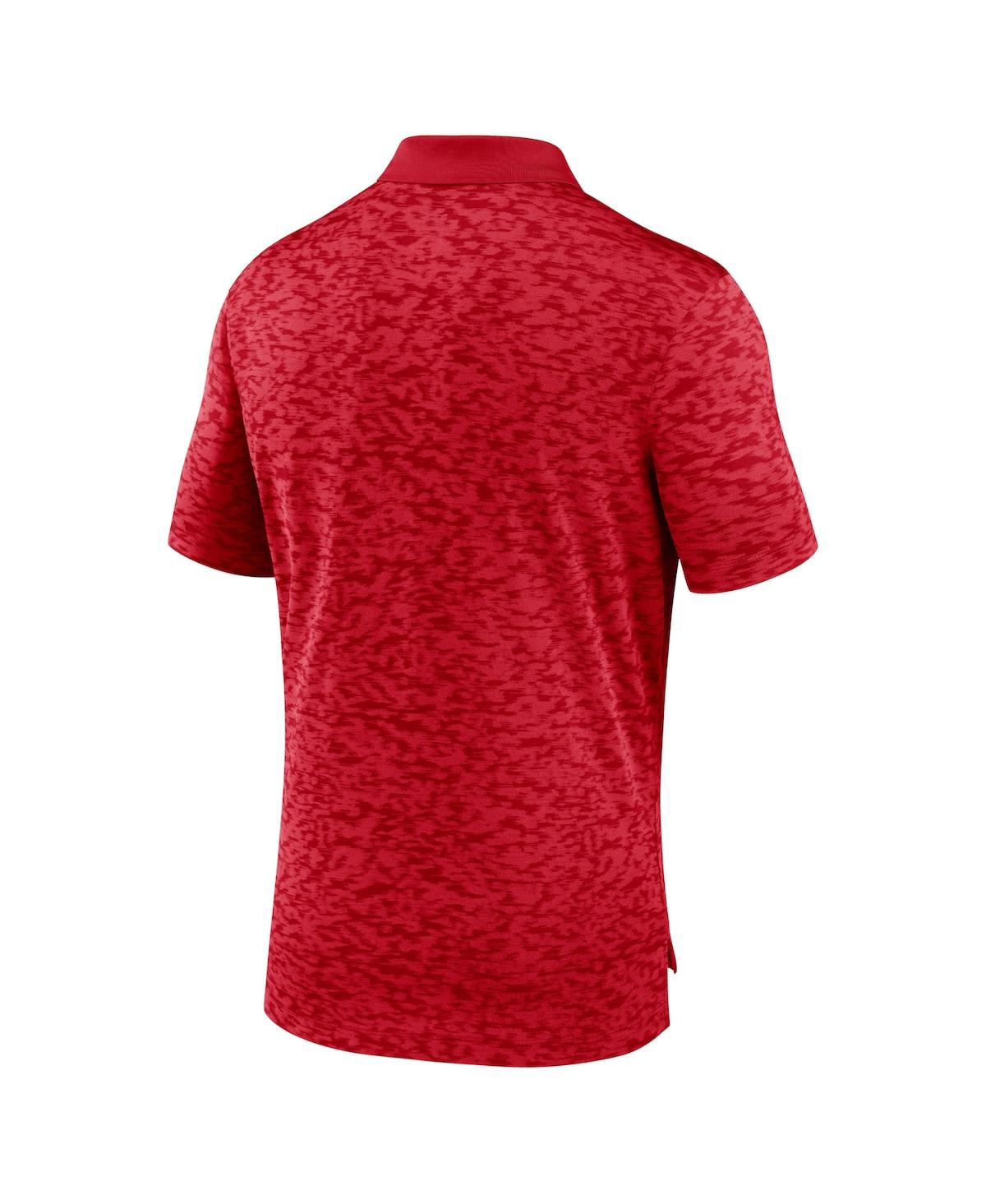Shop Nike Men's  Red Cleveland Guardians Next Level Polo Shirt