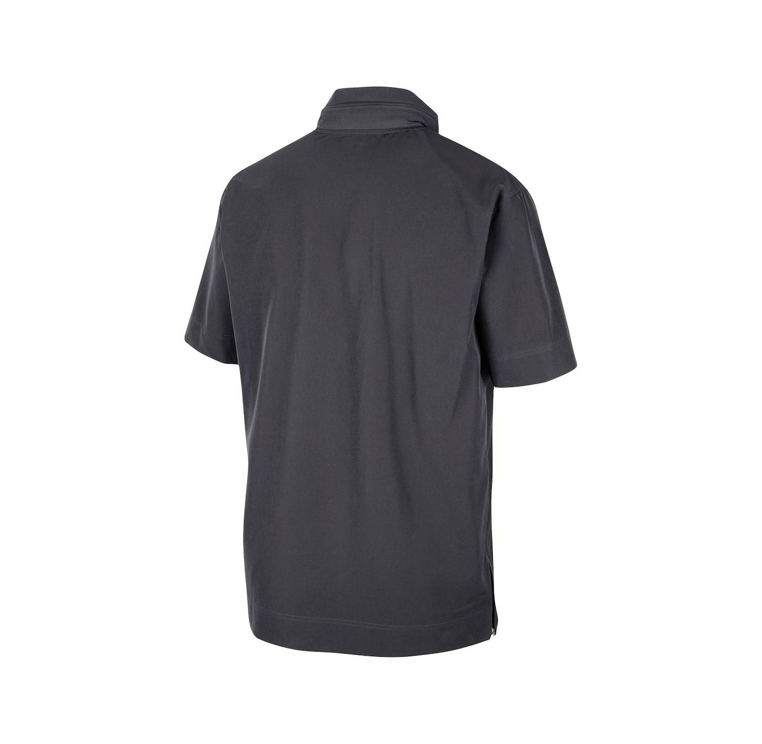Men's Anthracite Oklahoma Sooners Coaches Half-Zip Short Sleeve Jacket