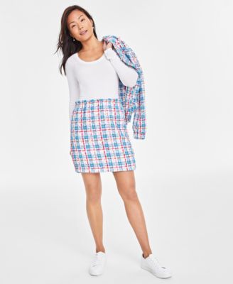 Tweed skirt clearance macy's