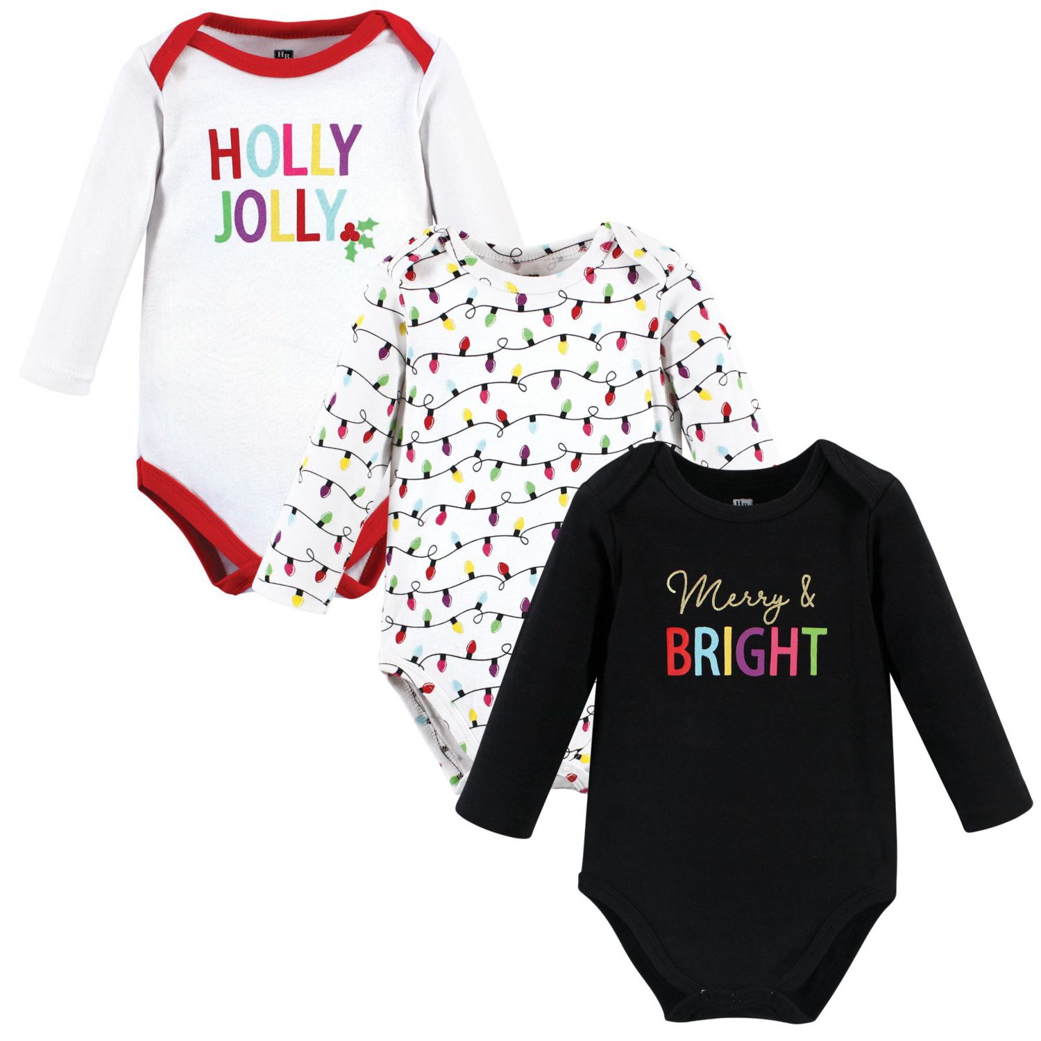 Baby Girls Hudson Breathable Cotton Long-Sleeve Bodysuit Bundle 3 Count