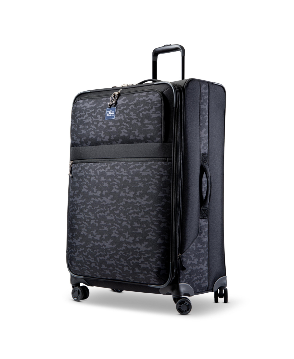 Skyway Rainer Softside 28" Large Check-in Spinner Suitcase In Kohala Black