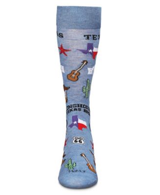 Мужские носки MeMoi MeMoi не сочетаются с техасской вискозой от Bamboo Novelty Crew Socks 2190₽