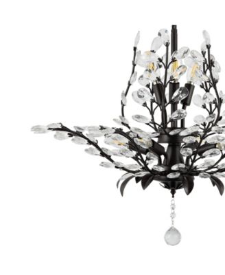 Diantha 28.5" 7-Light Contemporary Bohemian Iron, Acrylic LED Pendant