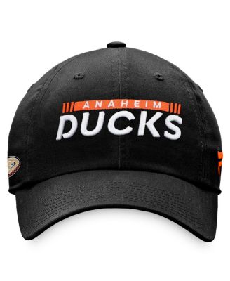 Men's Black Anaheim Ducks Authentic Pro Rink Adjustable Hat