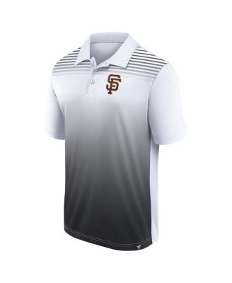 Men's White, Black San Francisco Giants Sandlot Game Polo Shirt