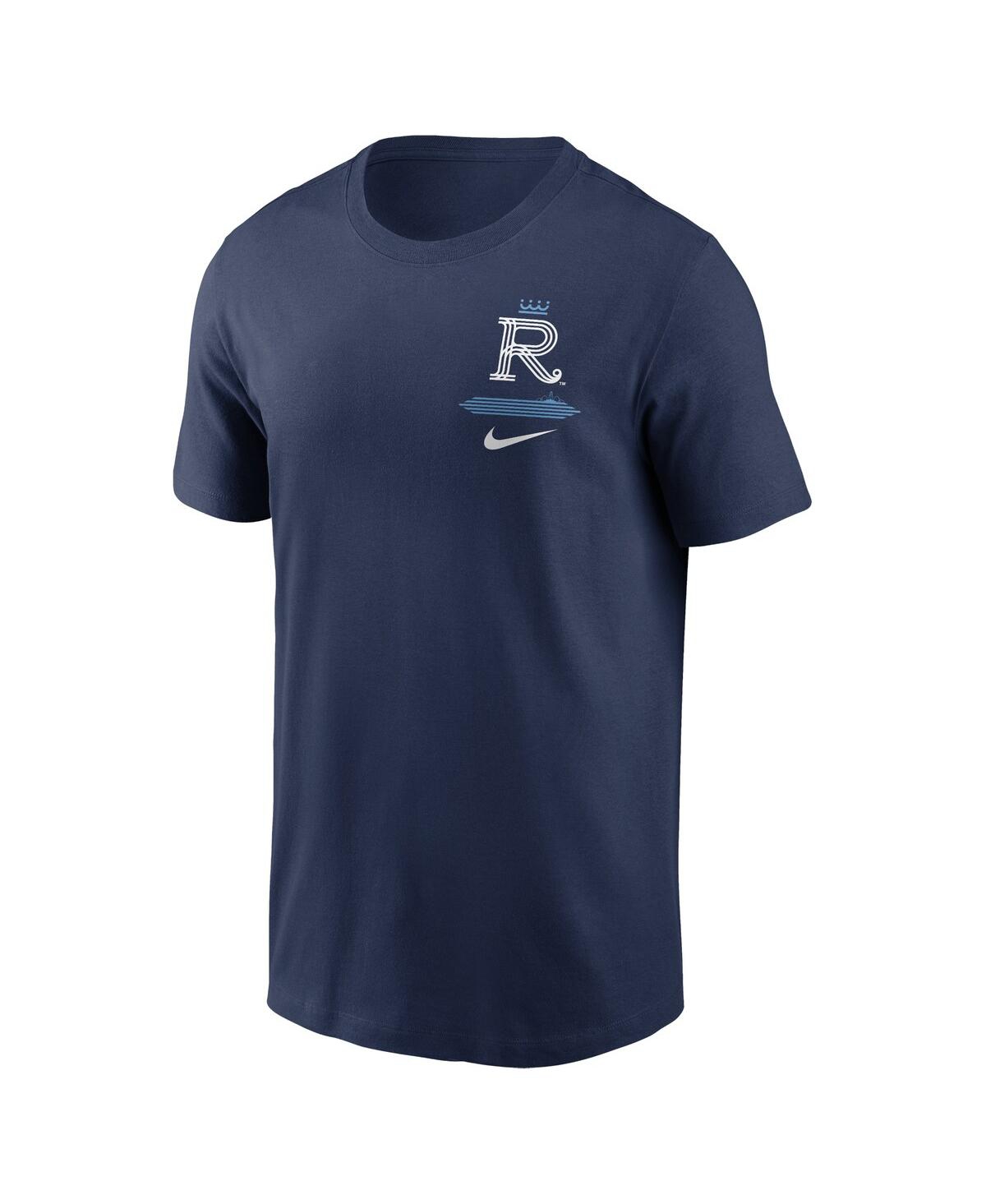 Men's NikeKansas City Royals City Connect 2-Hit T-shirt - Navy