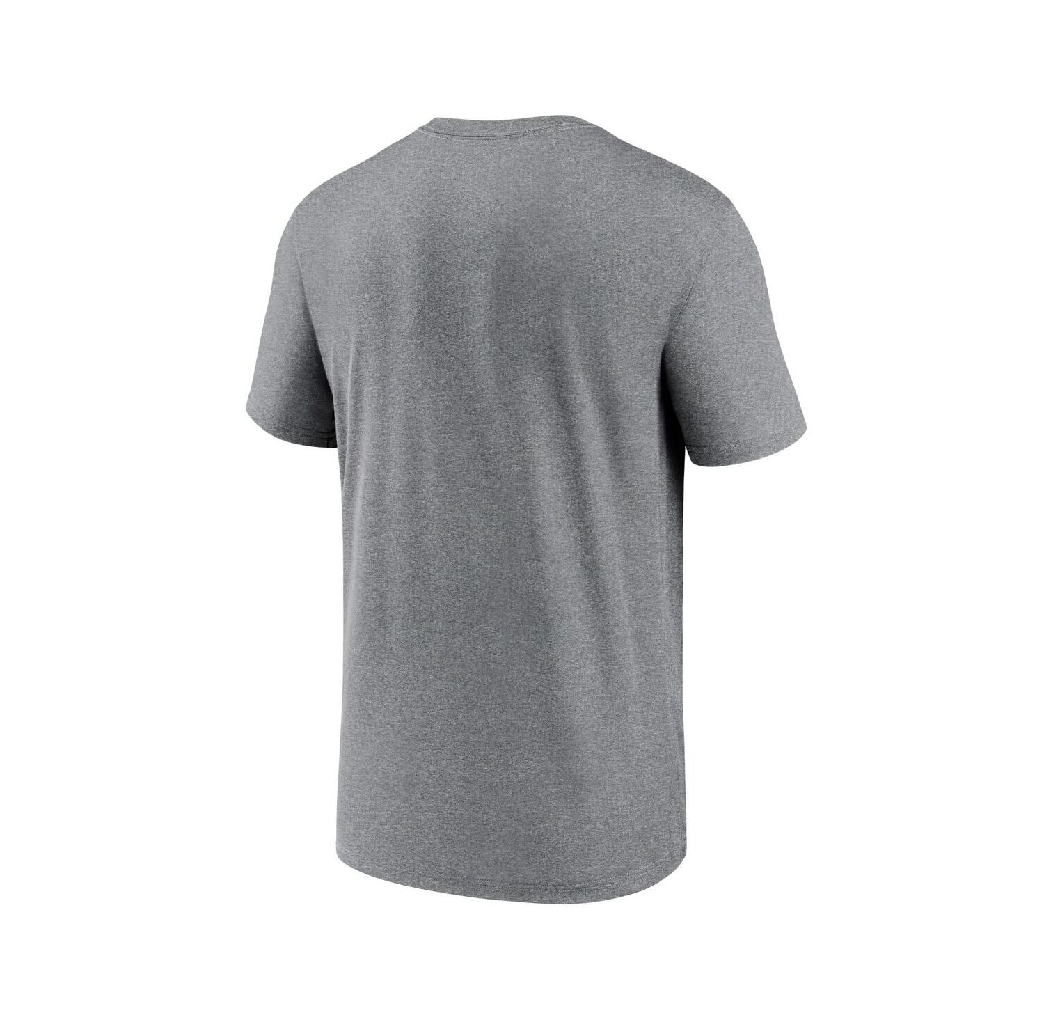Men's Heather Gray Cincinnati Bengals Legend Team Shoutout Performance T-shirt