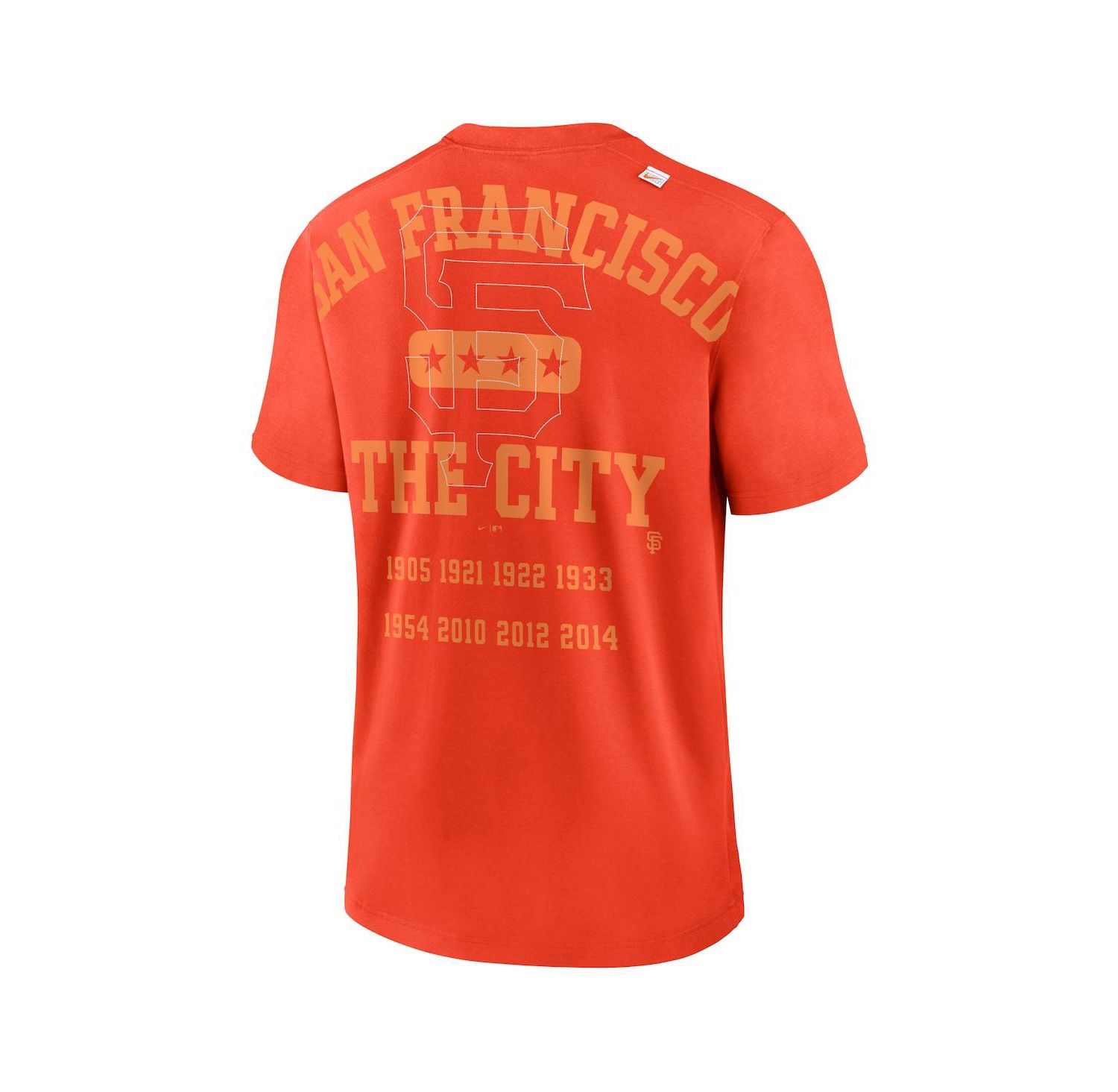 Men's Orange San Francisco Giants Statement Game Over T-shirt