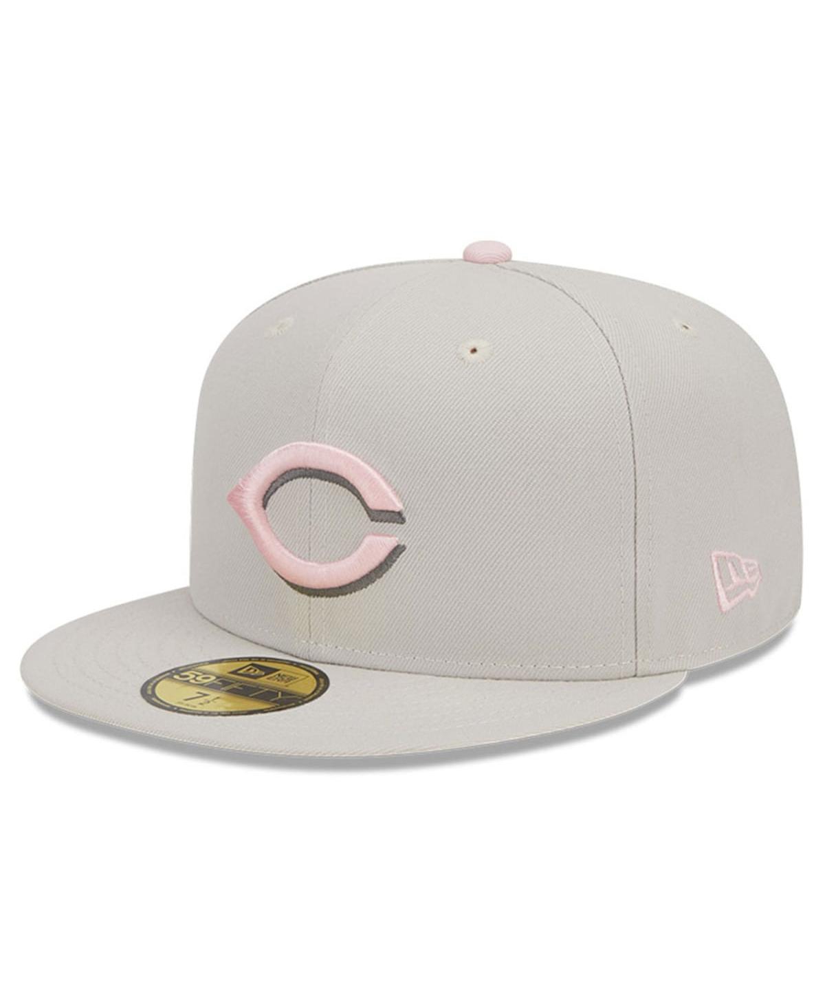 Shop New Era Men's  Khaki Cincinnati Reds 2023 Mother's Day On-field 59fifty Fitted Hat