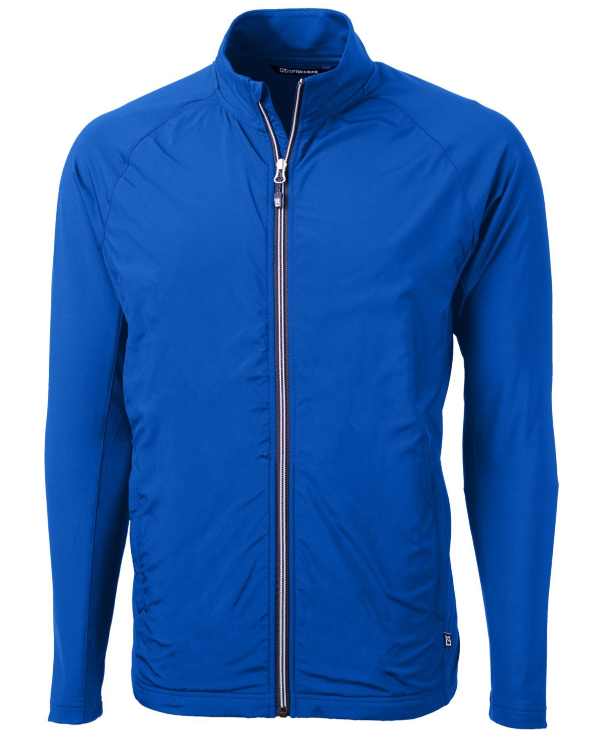 Adapt Eco Knit Hybrid Recycled Men's Full Zip Jacket - Tour Blue