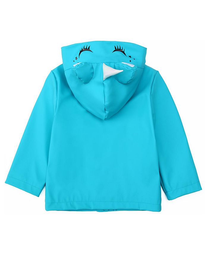 Rokka&Rolla Little Girls' Rain Coat Unicorn Jacket Macy's