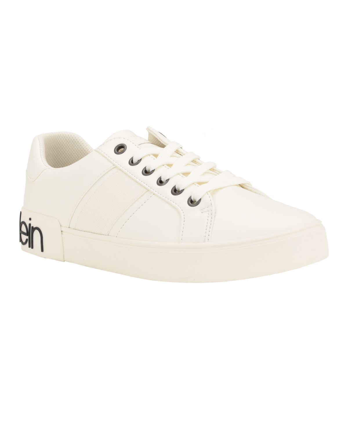 Calvin Klein Men's Rover Casual Lace Up Sneakers In Light Natural
