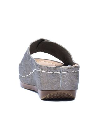 Women's Justina Buckle Comfort Wedge Sandals