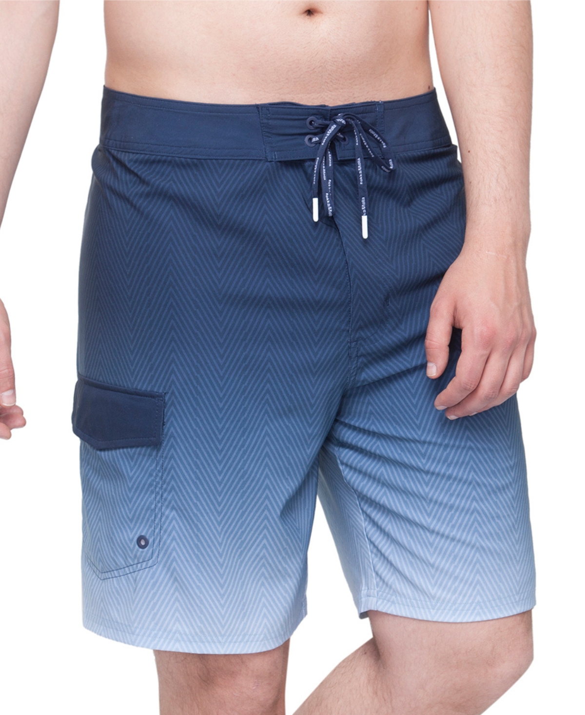 Men's 9" No Mesh Liner Board Shorts Quick Dry Swim Trunks - Hawaiian slush