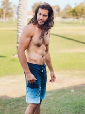 Men's 9" NO Liner Board Shorts Quick Dry Swim Trunks SPF 50+