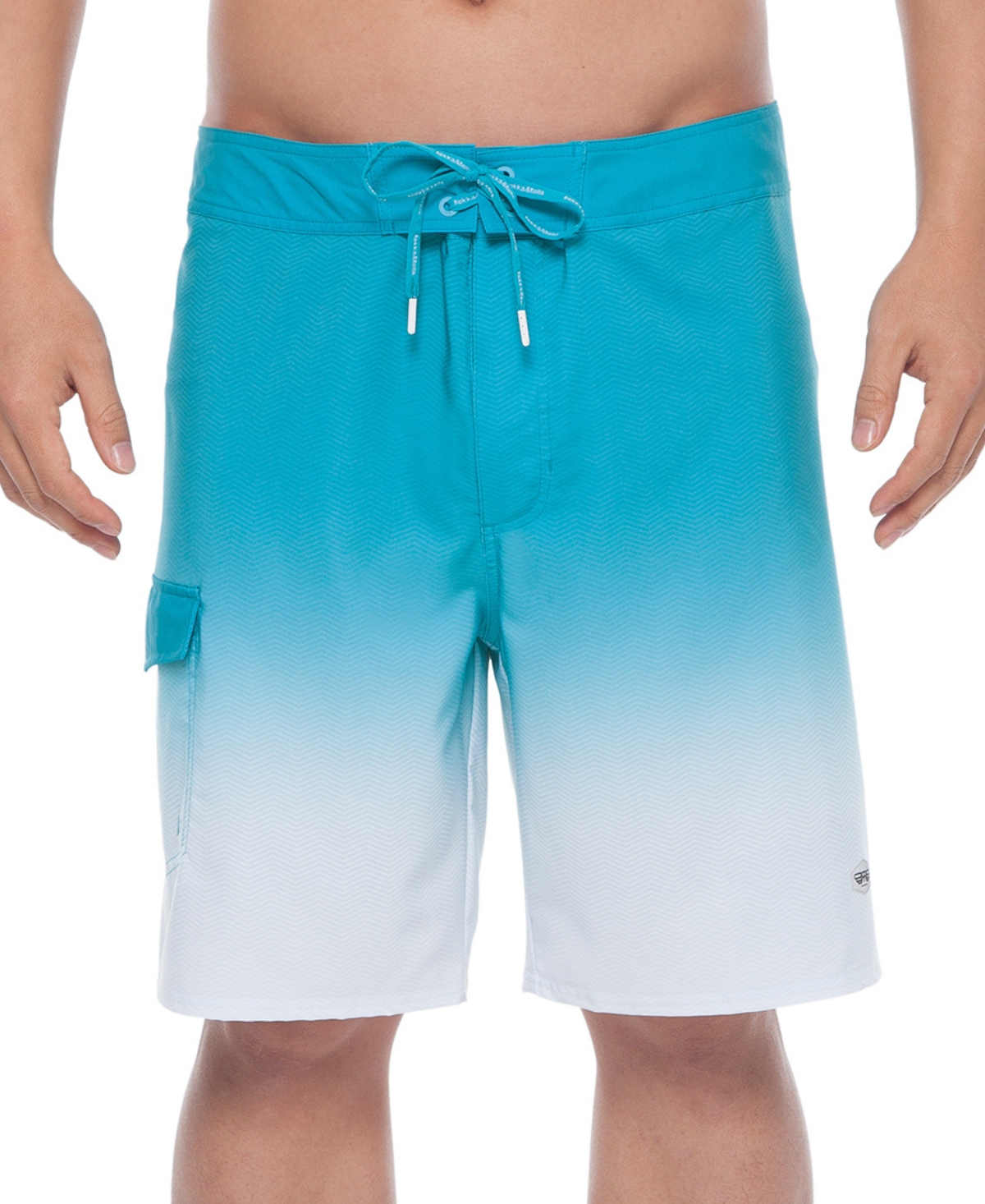 Men's 9" No Liner Board Shorts Quick Dry Swim Trunks Spf 50+ - Hawaiian slush