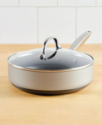 Achieve Hard Anodized Nonstick 3 Quart Saute Pan with Lid