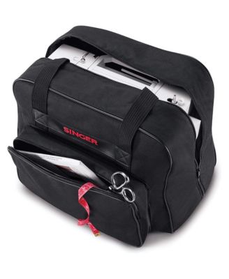 Universal Sewing Machine Canvas Carrying Tote Bag, Black