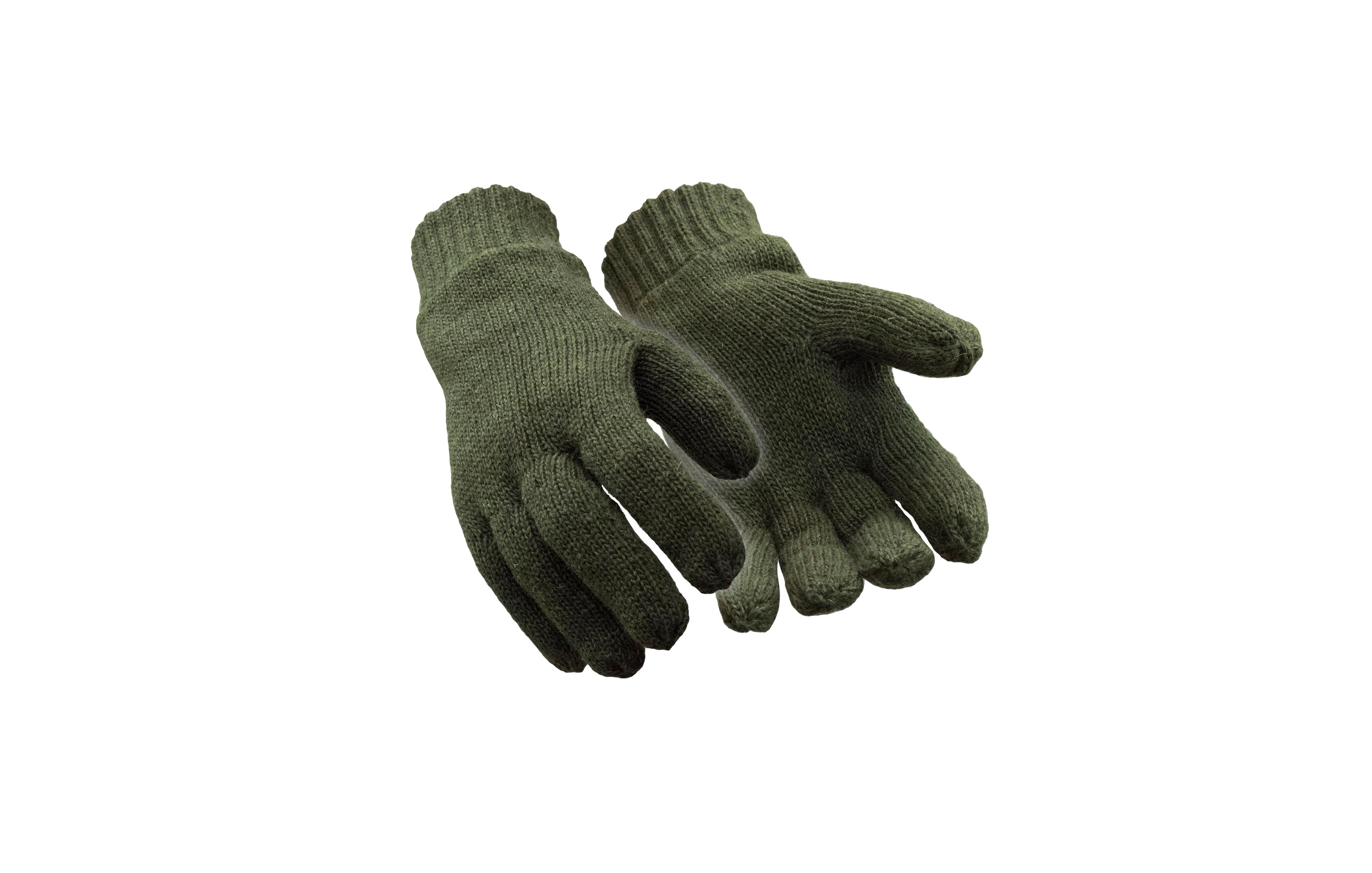 RefrigiWear Men's Insulated Wool Gloves - Ultimate Cold Weather Protection, Thermal Lining