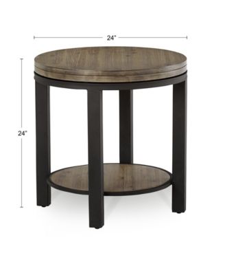 Canyon Round End Table, Created for Macy's