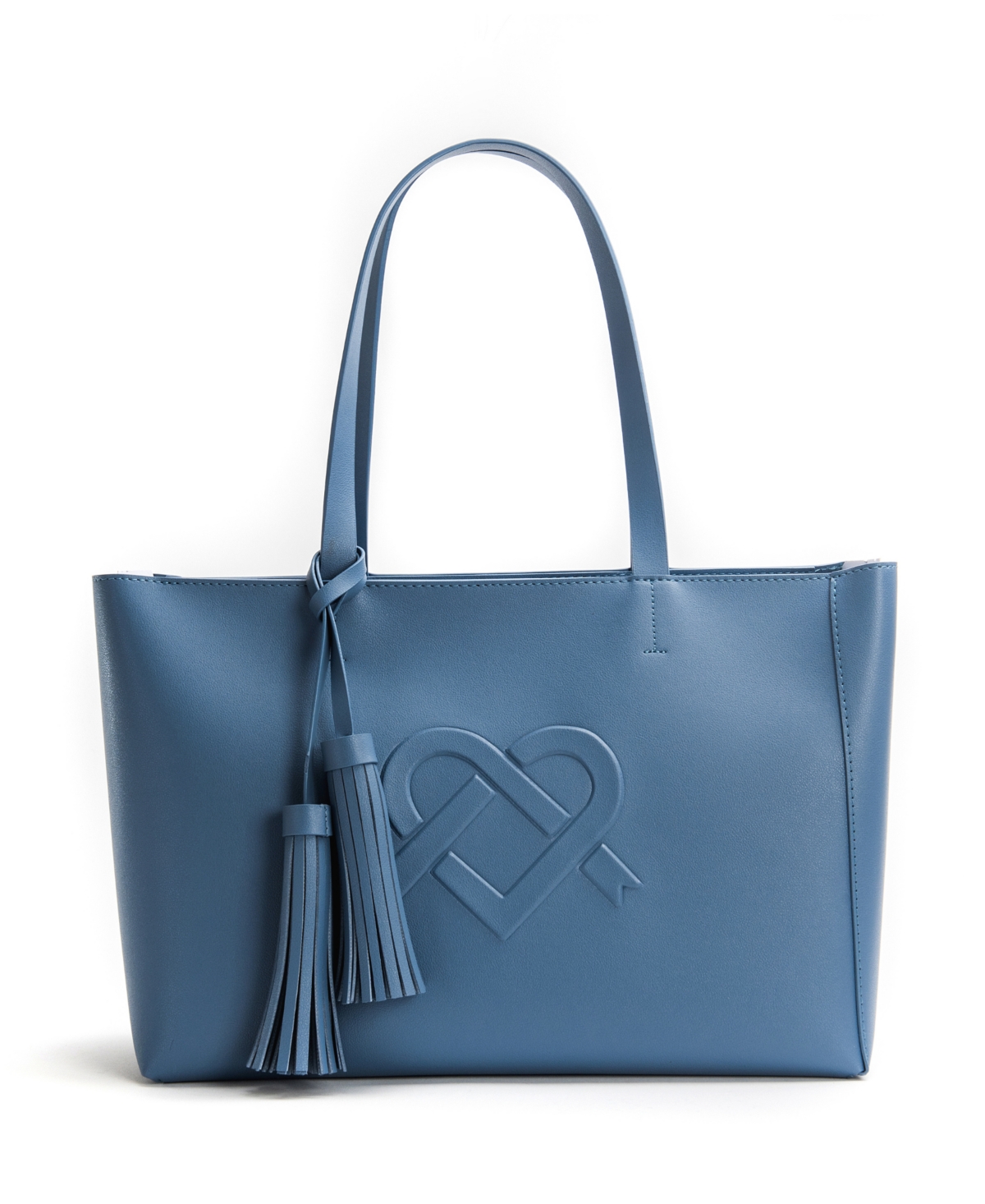 Shop Gunas New York Tippi Large Tote Bag In Periwinkle Blue