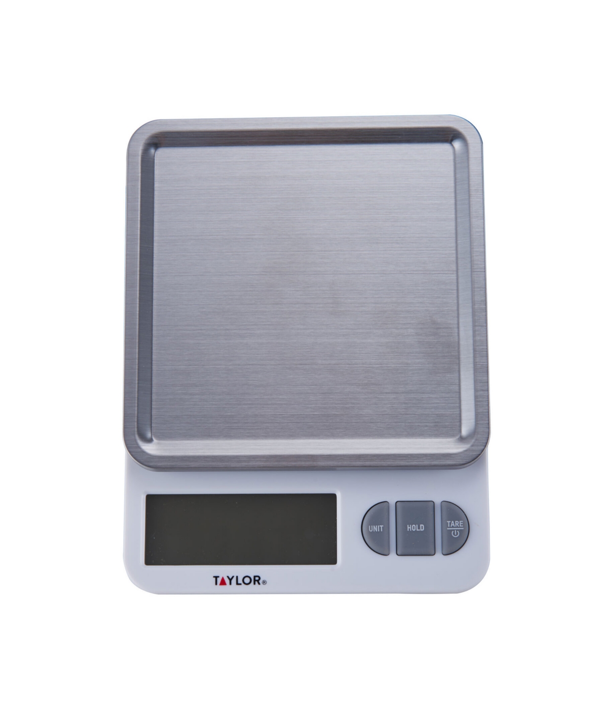 Taylor Digital Kitchen Scale With Removable Stainless Tray Set In White