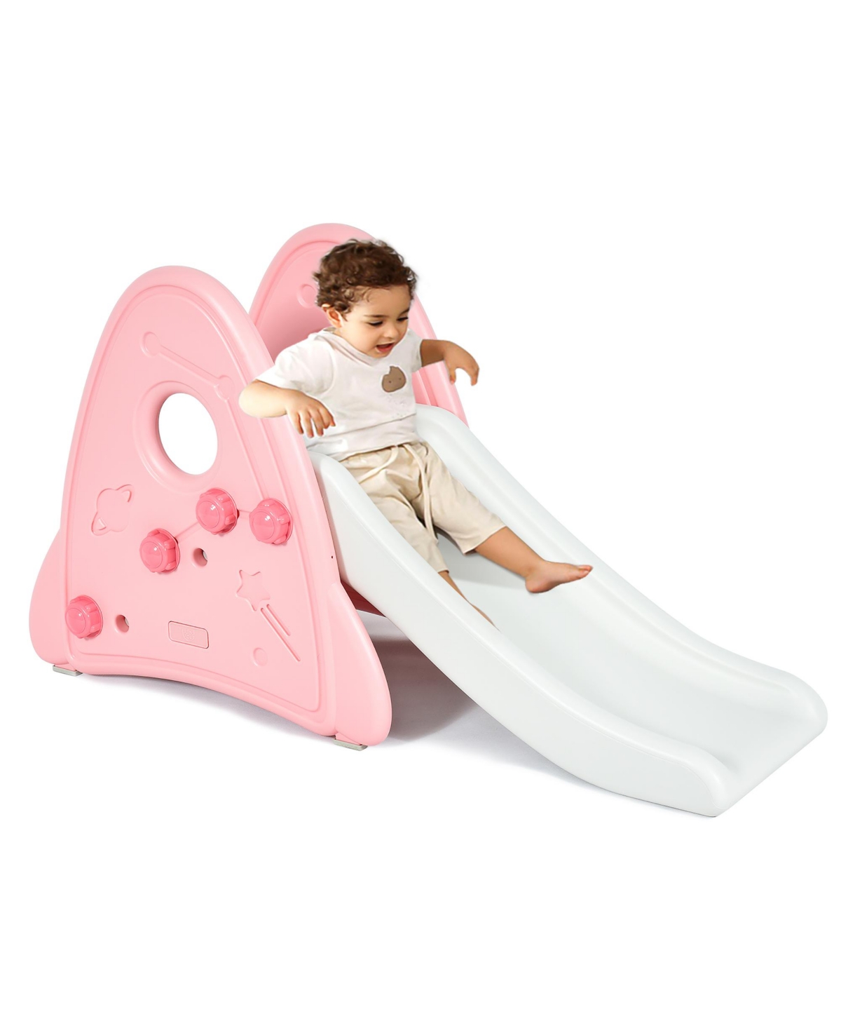 Freestanding Baby Slide Indoor First Play Climber Slide Set for Boys Girls