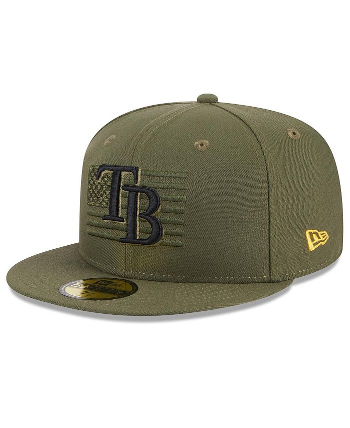 New Era Men's Green Tampa Bay Rays 2023 Armed Forces Day OnField