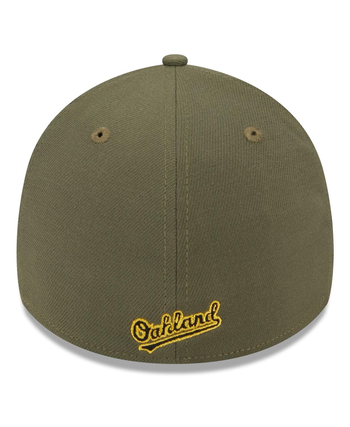 Shop New Era Men's  Green Oakland Athletics 2023 Armed Forces Day 39thirty Flex Hat