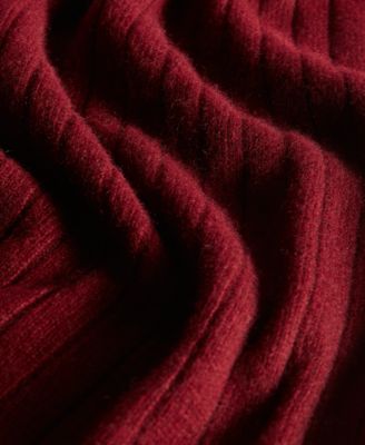 Ribbed 100% Cashmere Scarf, Created for Macy's