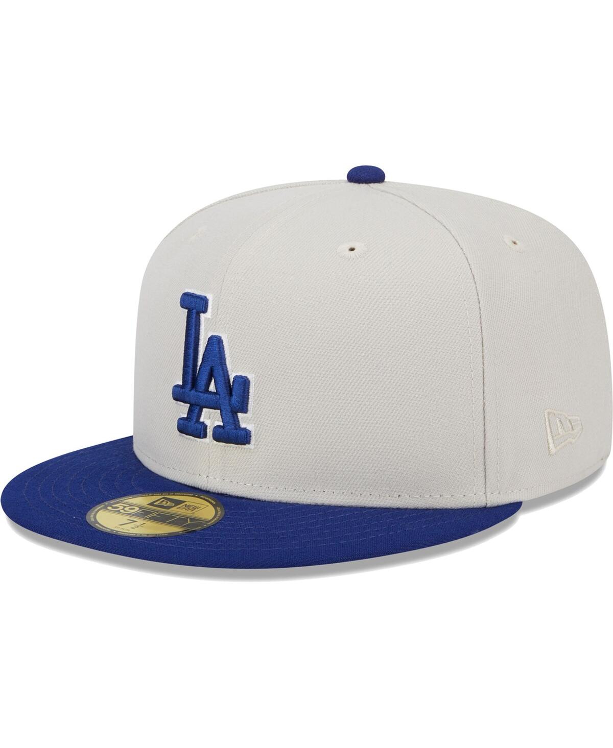 New Era Men's  Gray, Royal Los Angeles Dodgers World Class Back Patch 59fifty Fitted Hat In Gray,royal