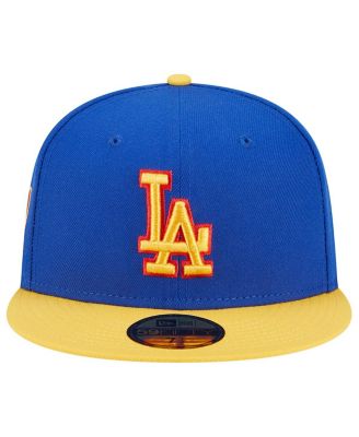 Men's Royal, Yellow Los Angeles Dodgers Empire 59FIFTY Fitted Hat