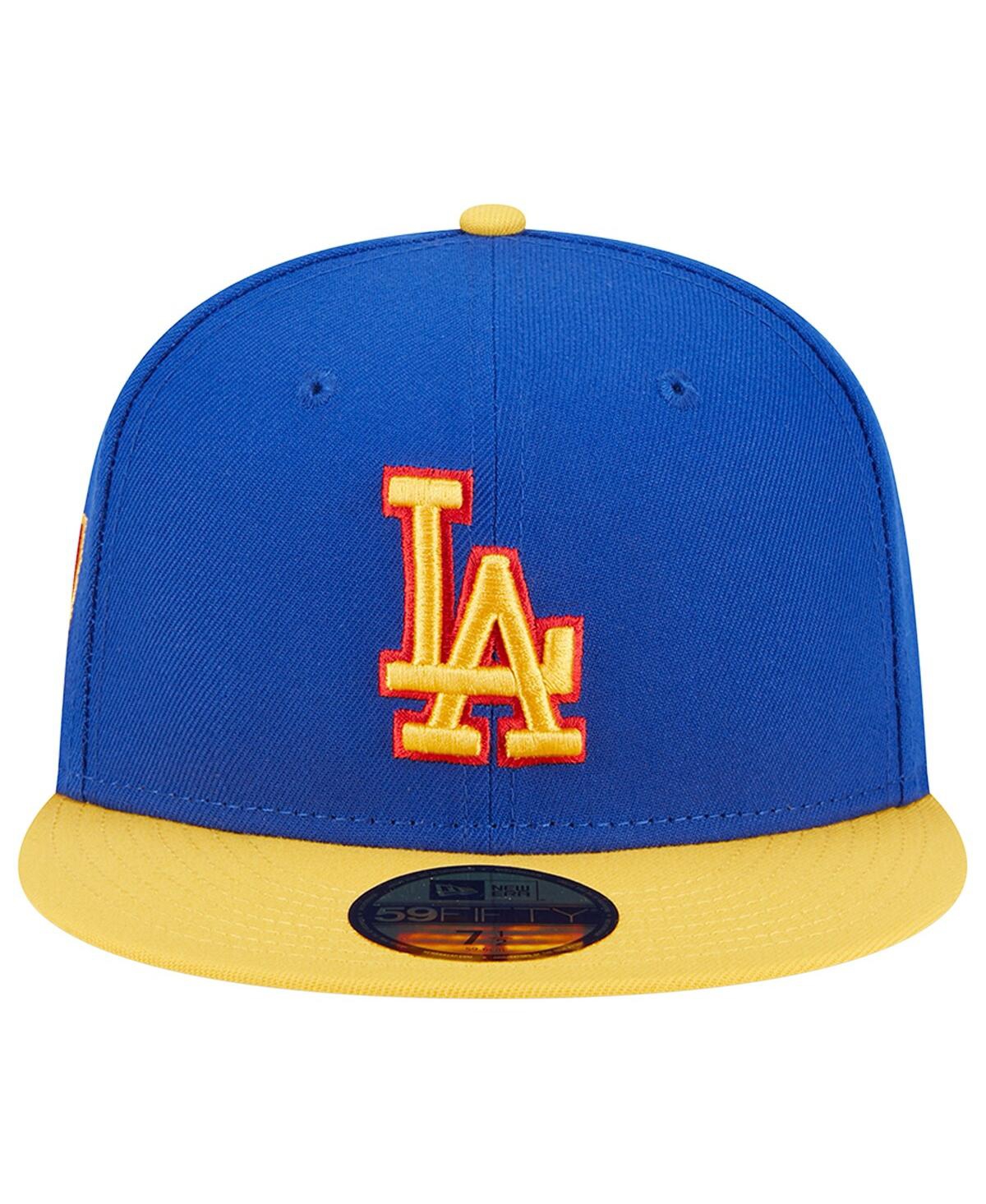 Men's New Era Yellow Los Angeles Dodgers Empire 59FIFTY Fitted Hat - Yellow
