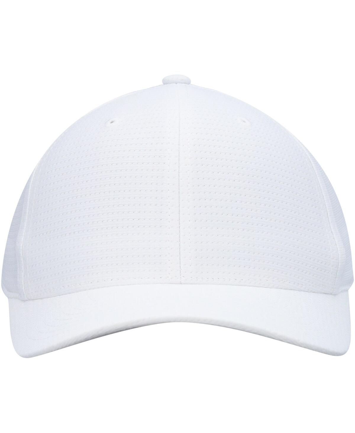 Shop Travis Mathew Men's  White Nassau Flex Hat