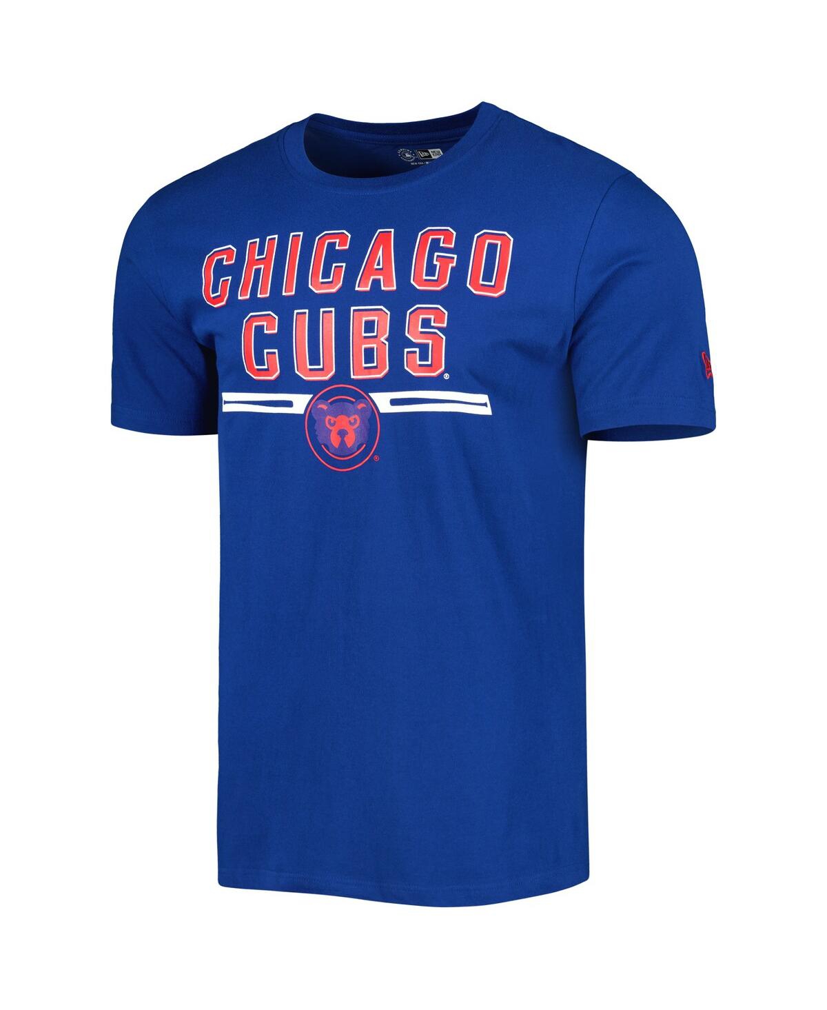 NEW ERA MEN'S NEW ERA ROYAL CHICAGO CUBS BATTING PRACTICE T-SHIRT 