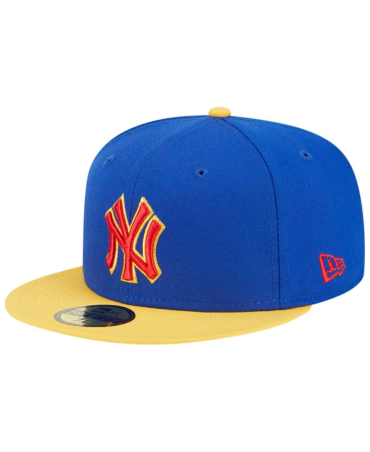 Men's New Era Yellow New York Yankees Empire 59FIFTY Fitted Hat - Yellow