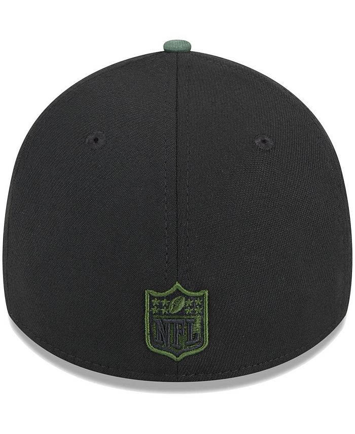 New Era Men's Green Bay Packers Black Pop 39THIRTY Flex Hat - Macy's