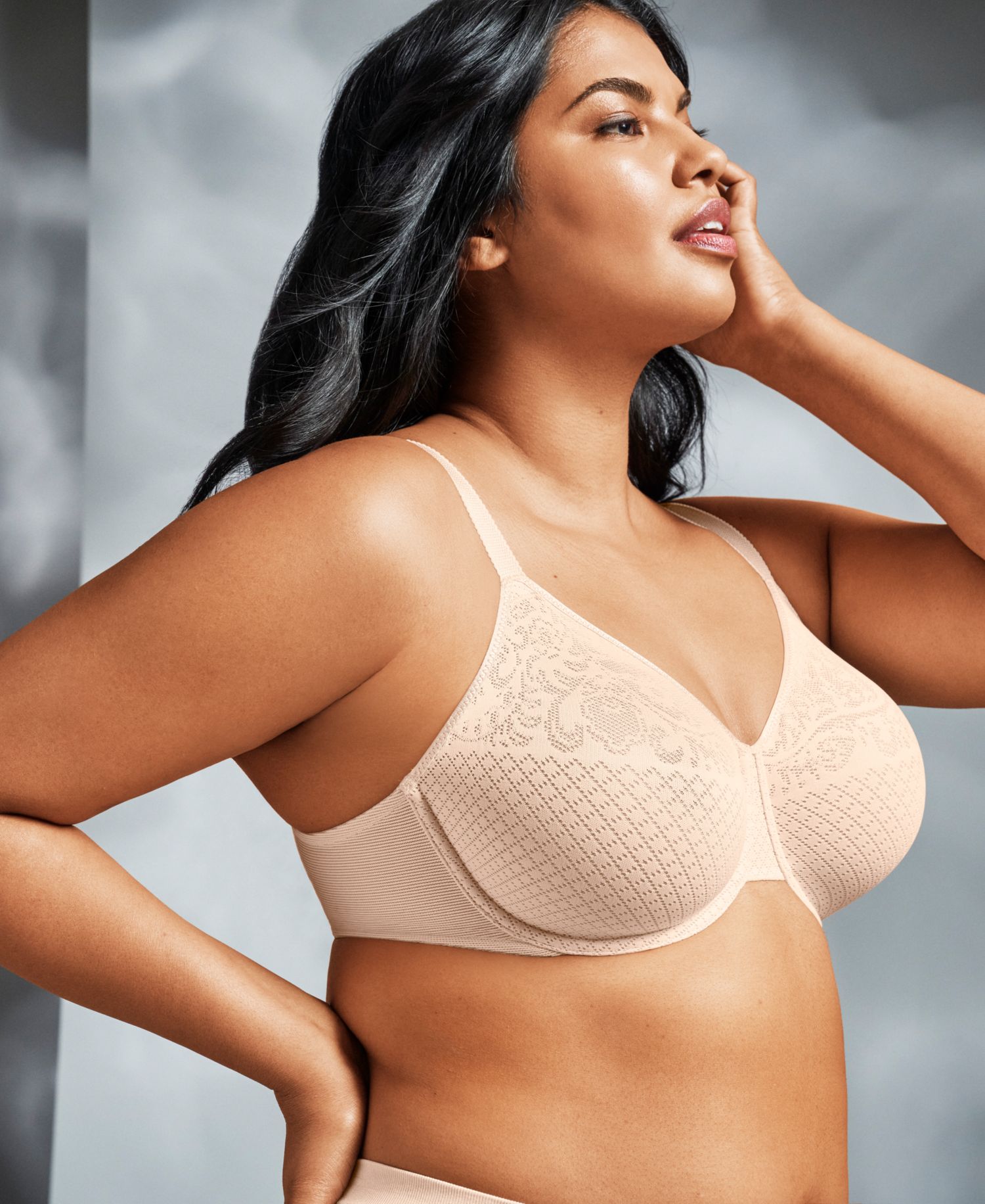 Women's Visual Effects Minimizer Bra 857210, Up To I Cup