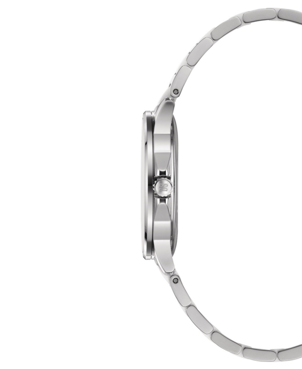 Shop Certina Women's Swiss Ds-6 White Ceramic & Stainless Steel Bracelet Watch 35mm