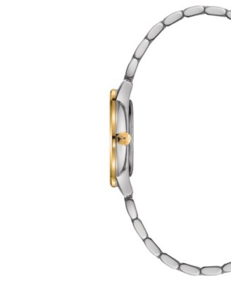 Women's Swiss DS Caimano Two-Tone Stainless Steel Bracelet Watch 28mm