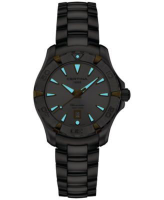 Women's Swiss DS Action Stainless Steel Bracelet Watch 34mm