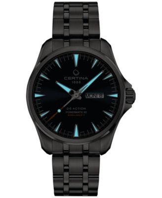 Men's Swiss Automatic DS Action Stainless Steel Bracelet Watch 41mm