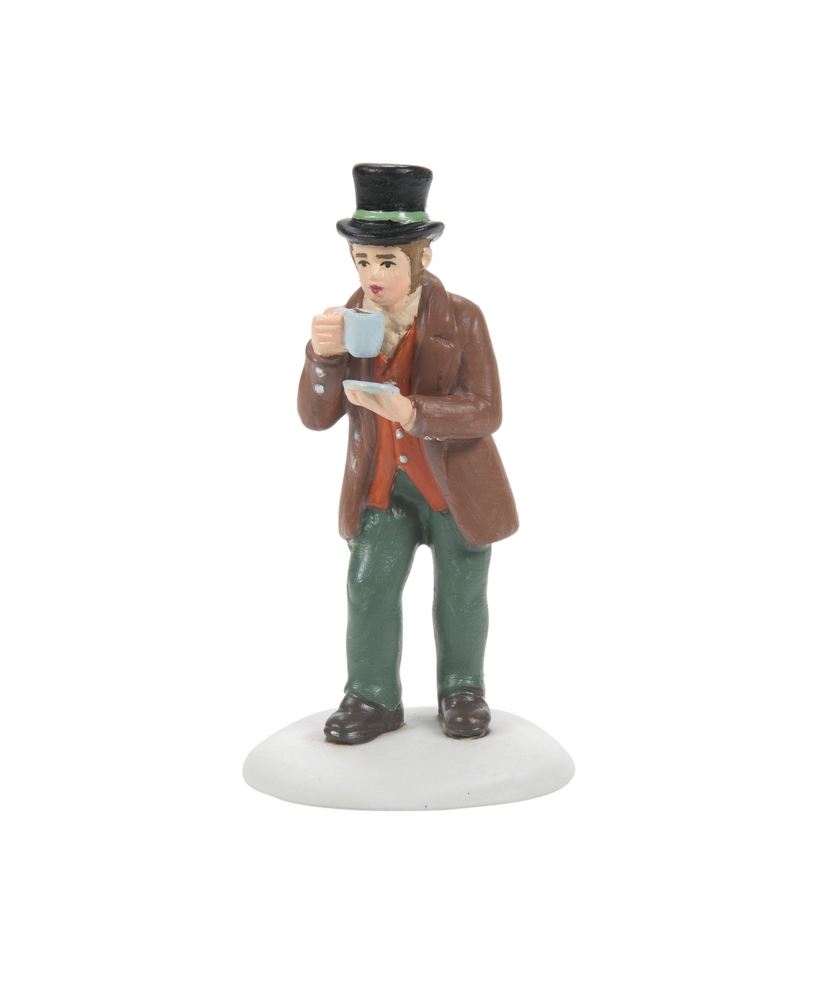 Department Five Fresh, Hot Coffee Figurine In Multi