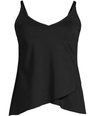 Women's Tulip Hem Tankini Top