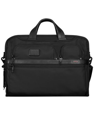 Tumi Alpha 2 Compact Large Screen Laptop Briefcase