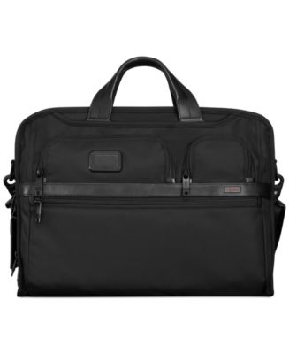Tumi Alpha 2 Compact Large Screen Laptop Briefcase - Macy's