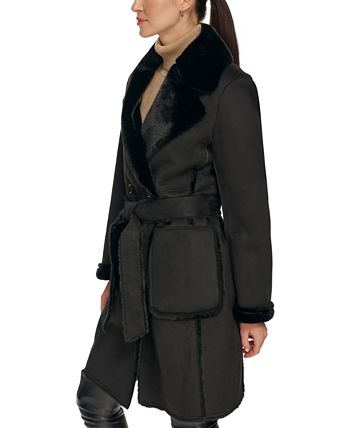 Dkny petite deals coat